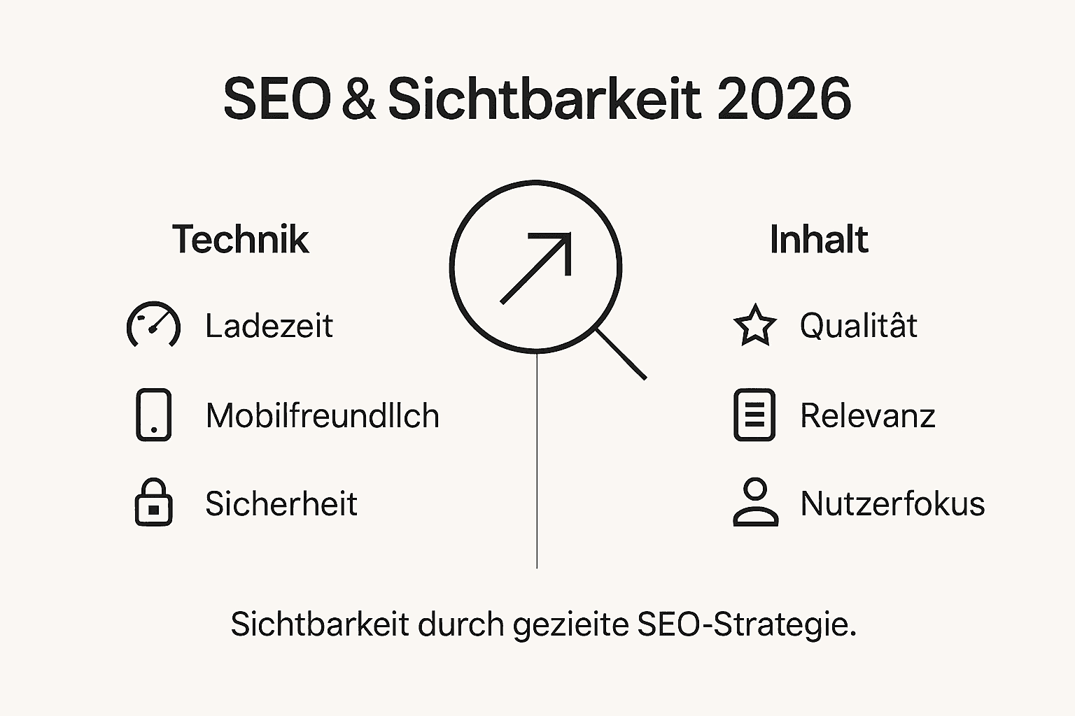 Übersicht: So sieht SEO-Marketing im Jahr 2026 laut Infografik aus