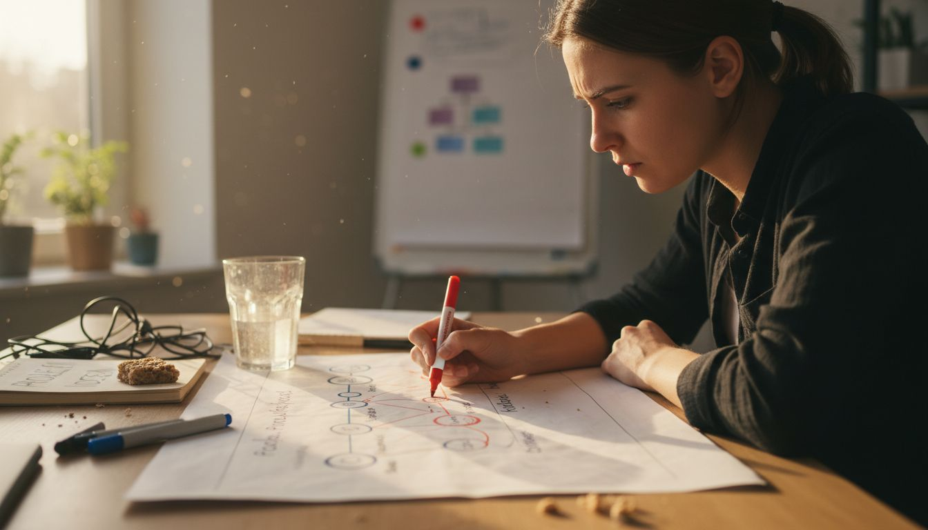 Projektleiter analysiert die Berührungspunkte mit Kunden