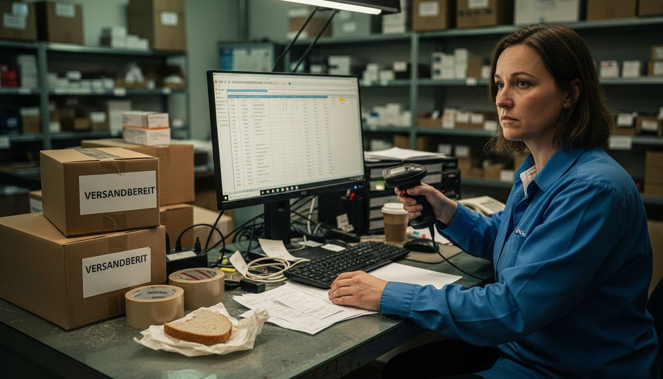 Filialleiter sorgt für die reibungslose Abstimmung zwischen Lagerbeständen im Online-Shop und im Ladengeschäft.