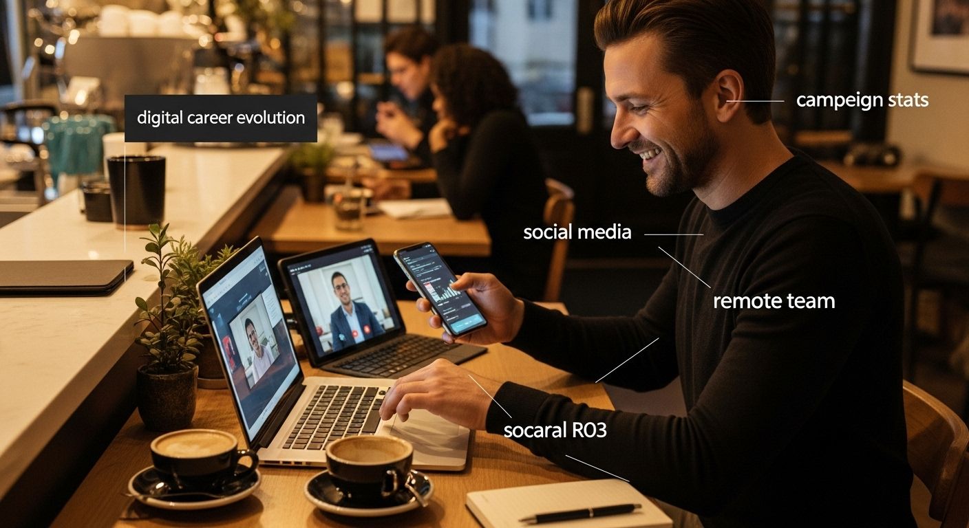 digital marketing remote teamwork