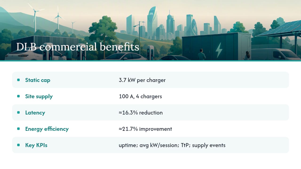 Does DLB raise utilisation and protect commercial returns? — overview diagram