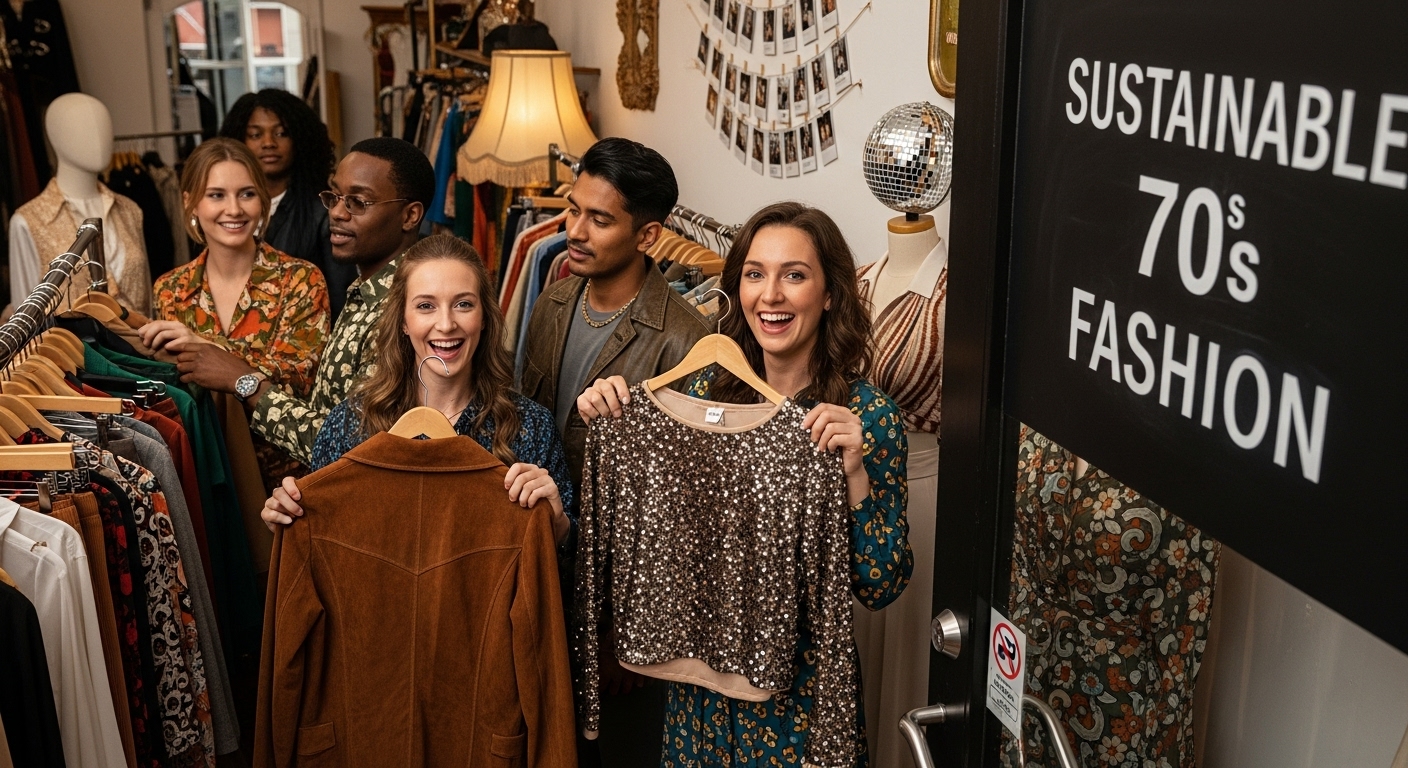 vintage clothing shopping