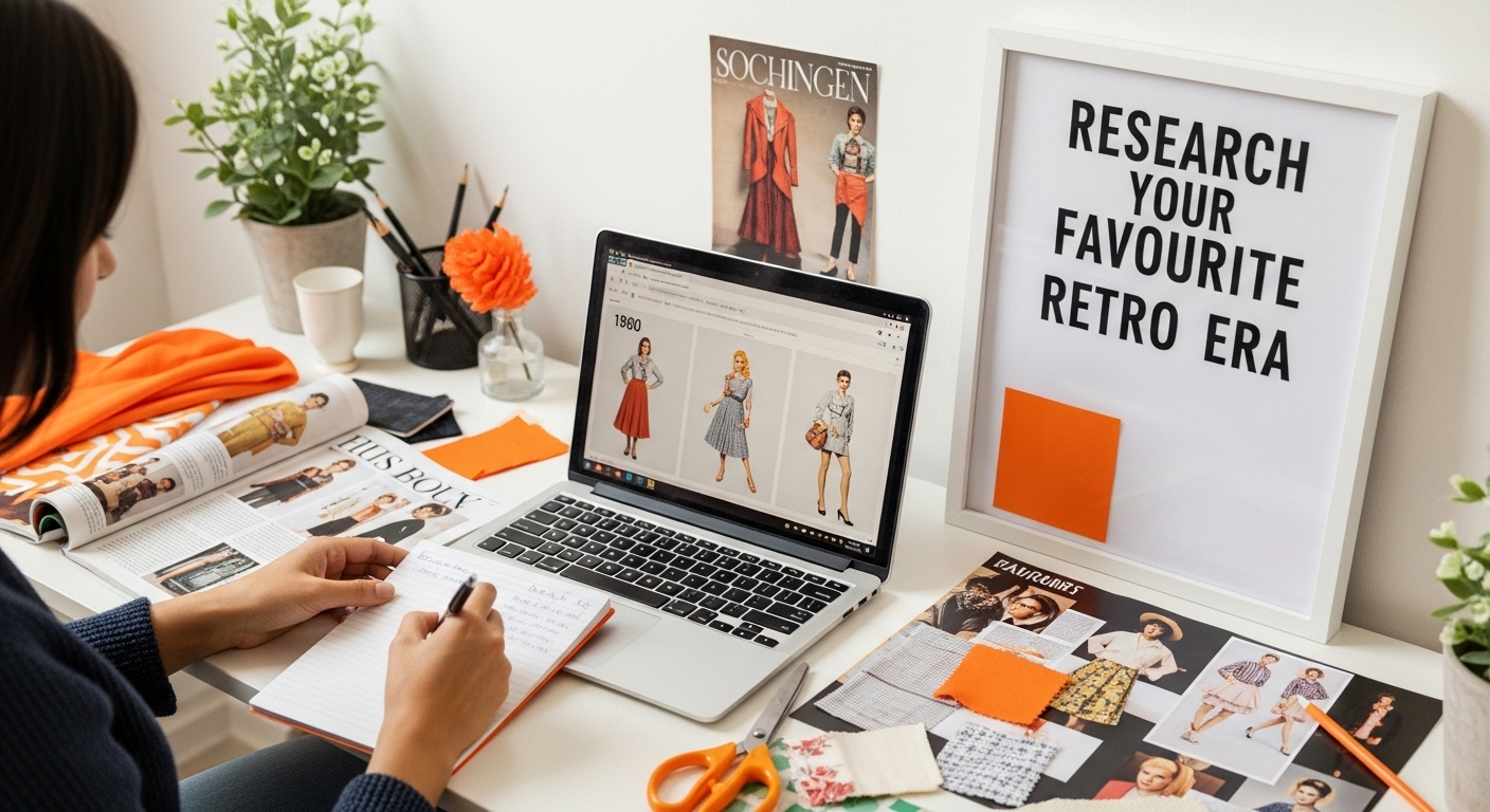 how to dress retro research