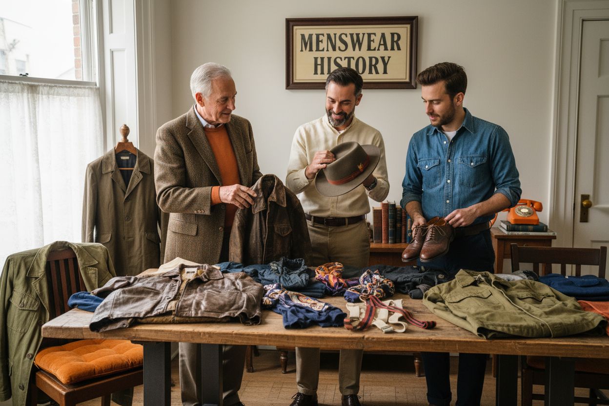 collecting vintage menswear home