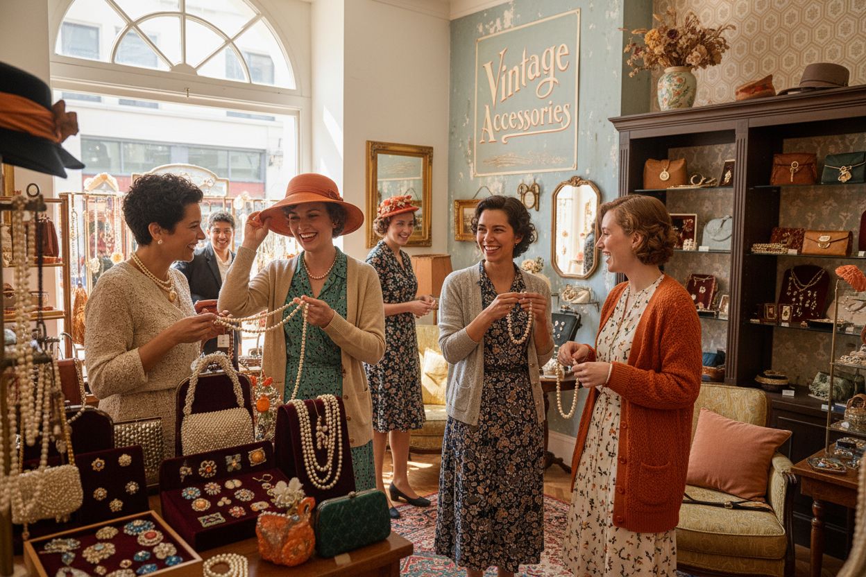 vintage accessories fashion