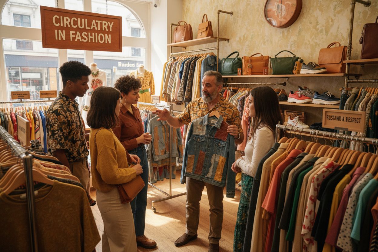 vintage boutique shopping