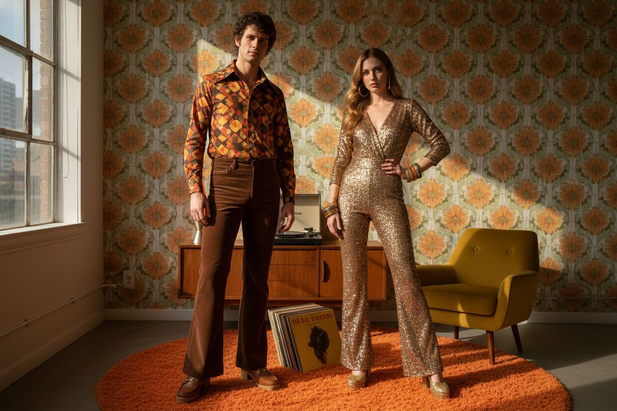 1970s authentic vintage fashion