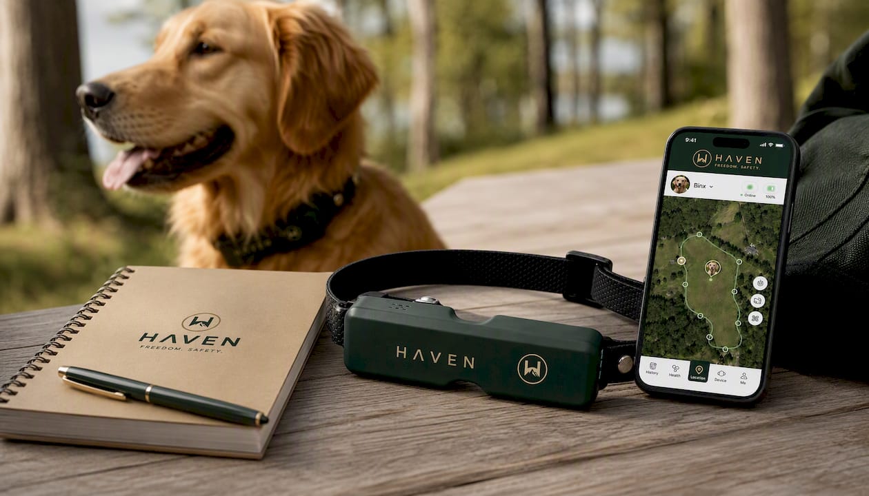 HAVEN Freedom Wireless GPS Dog Fence and Tracking Collar
