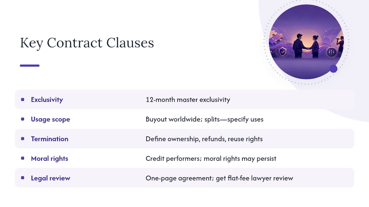 Legal considerations beyond payment and credits — overview diagram