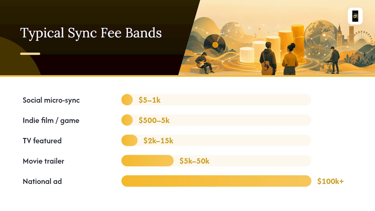 What Do Sync Licensing Fees Actually Look Like? — overview diagram