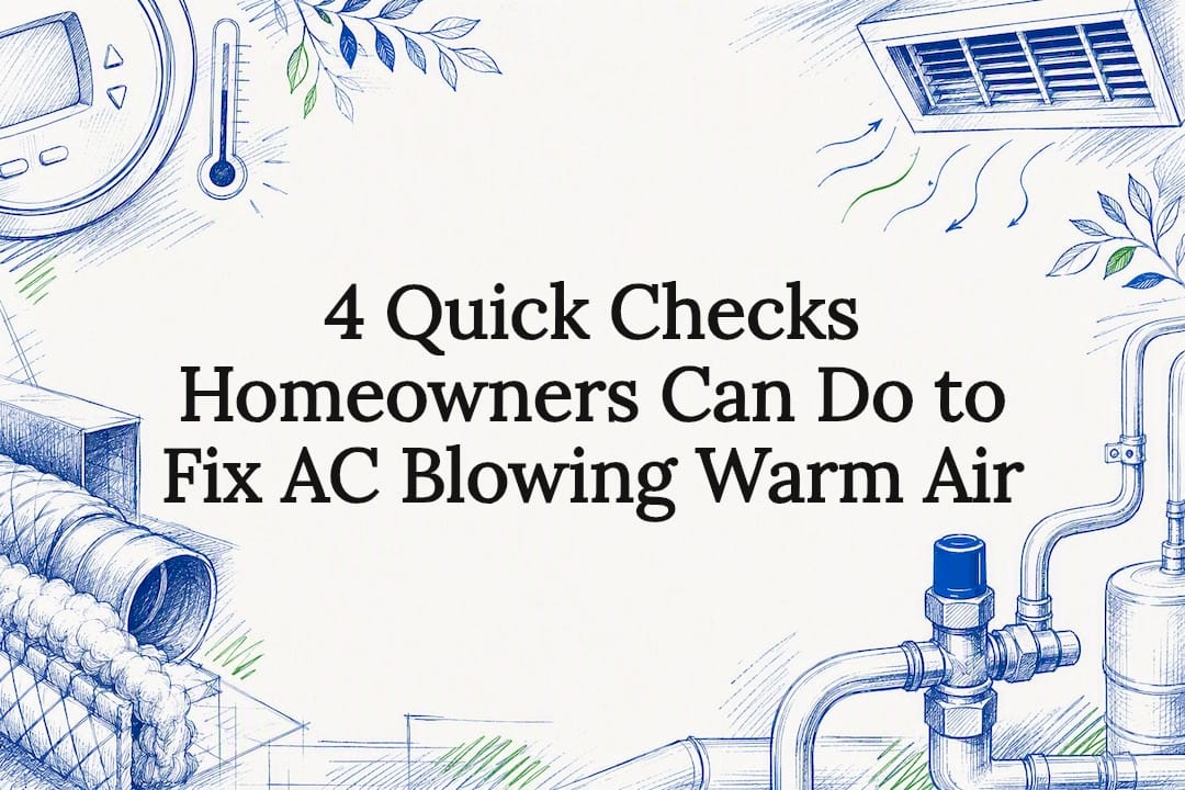 Decorative AC troubleshooting title card