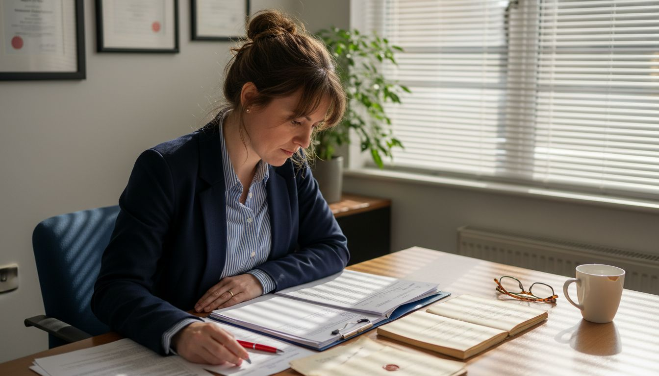 Solicitor reviews property search reports