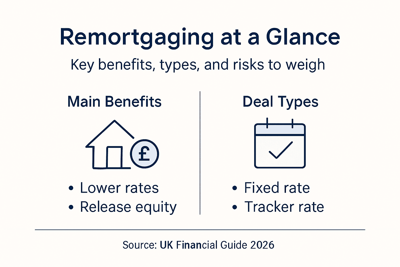 Infographic on remortgage benefits and options