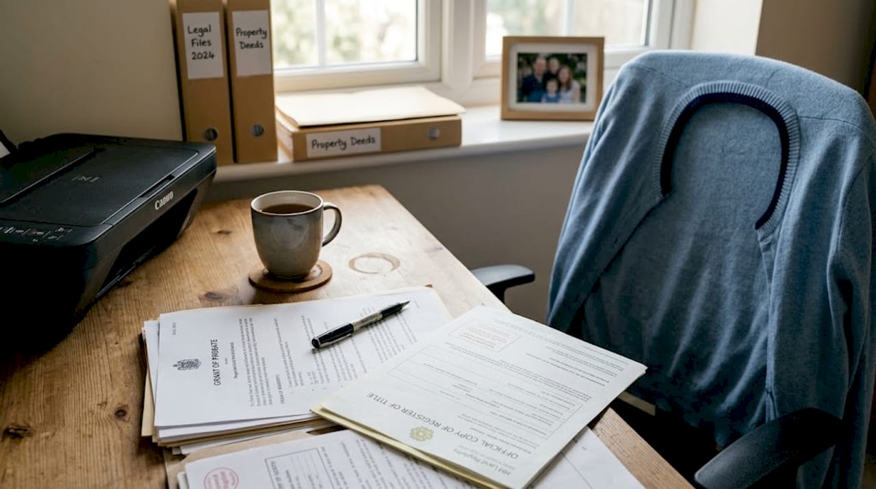 Changing house deeds after death: UK guide 2026
