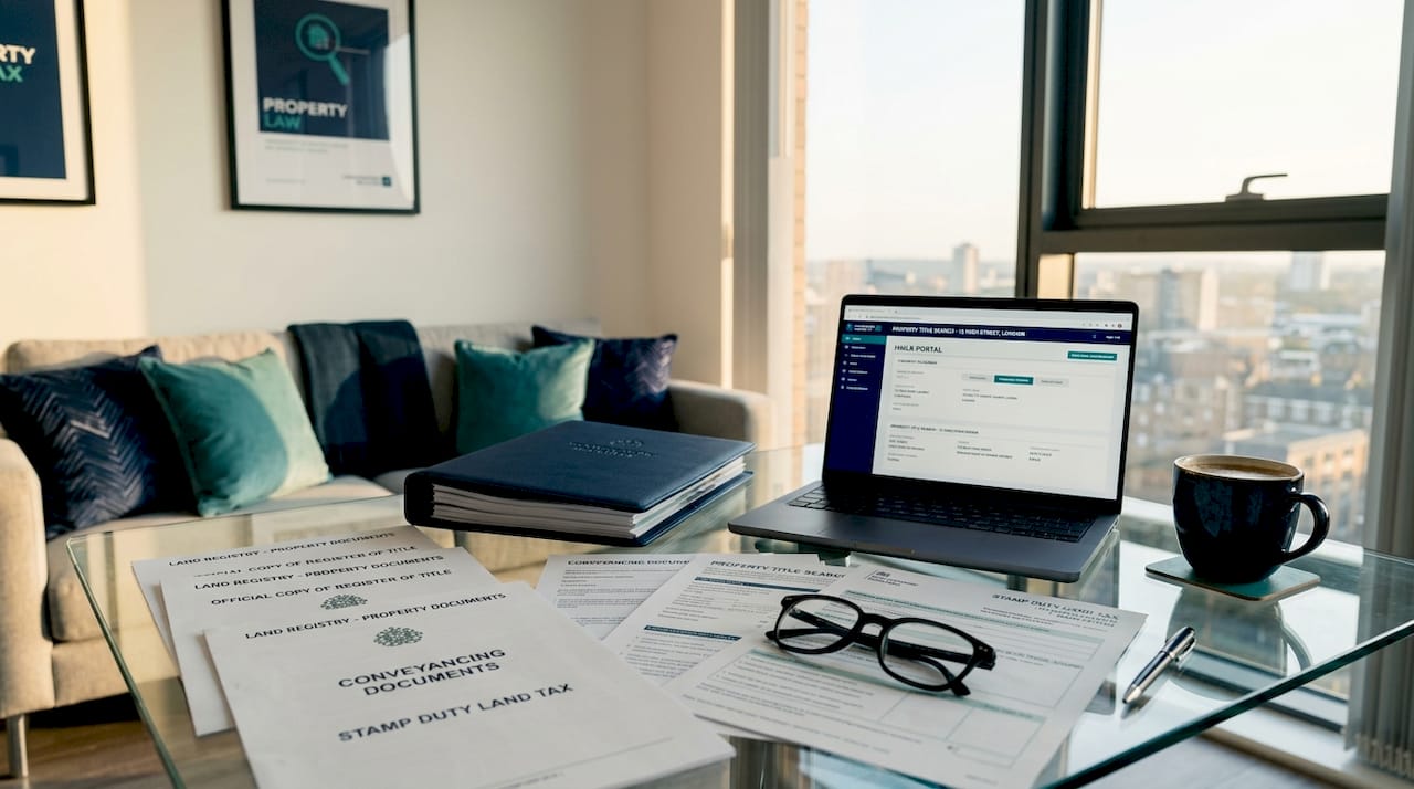 How to change a property title in England