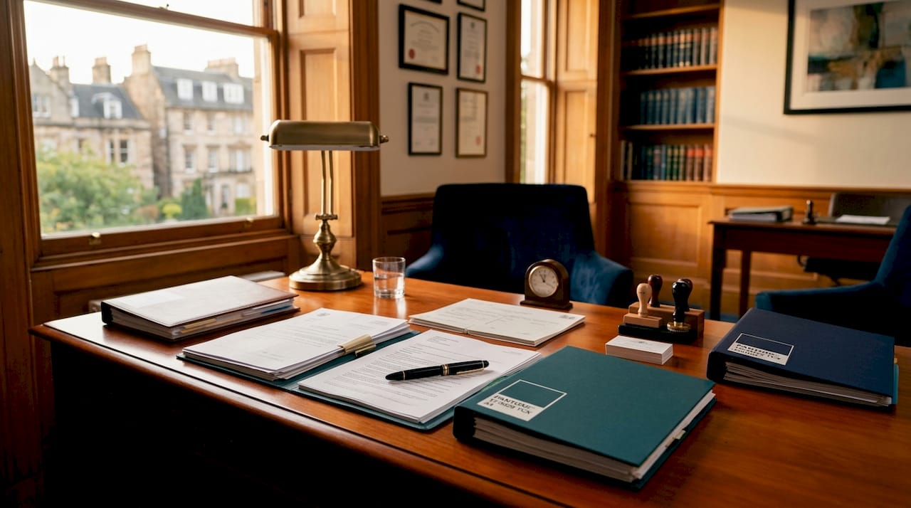 What does a solicitor do when selling a house?