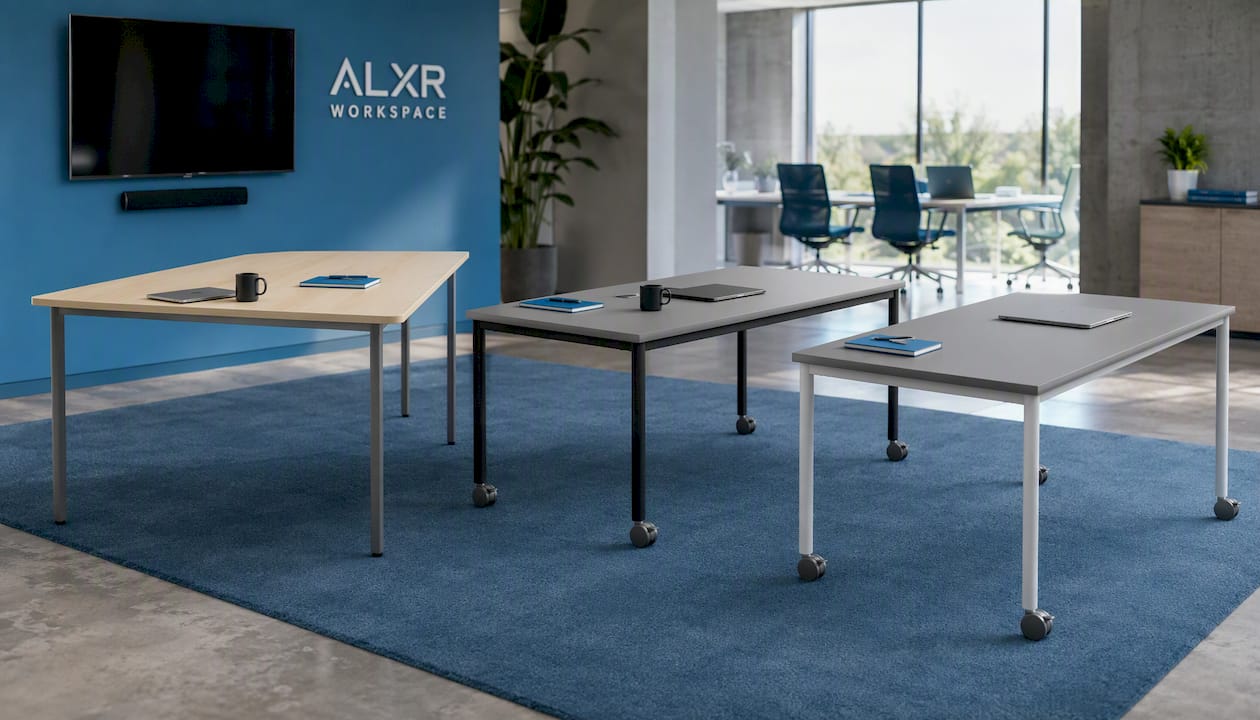 Trapezoidal Multi-purpose Table