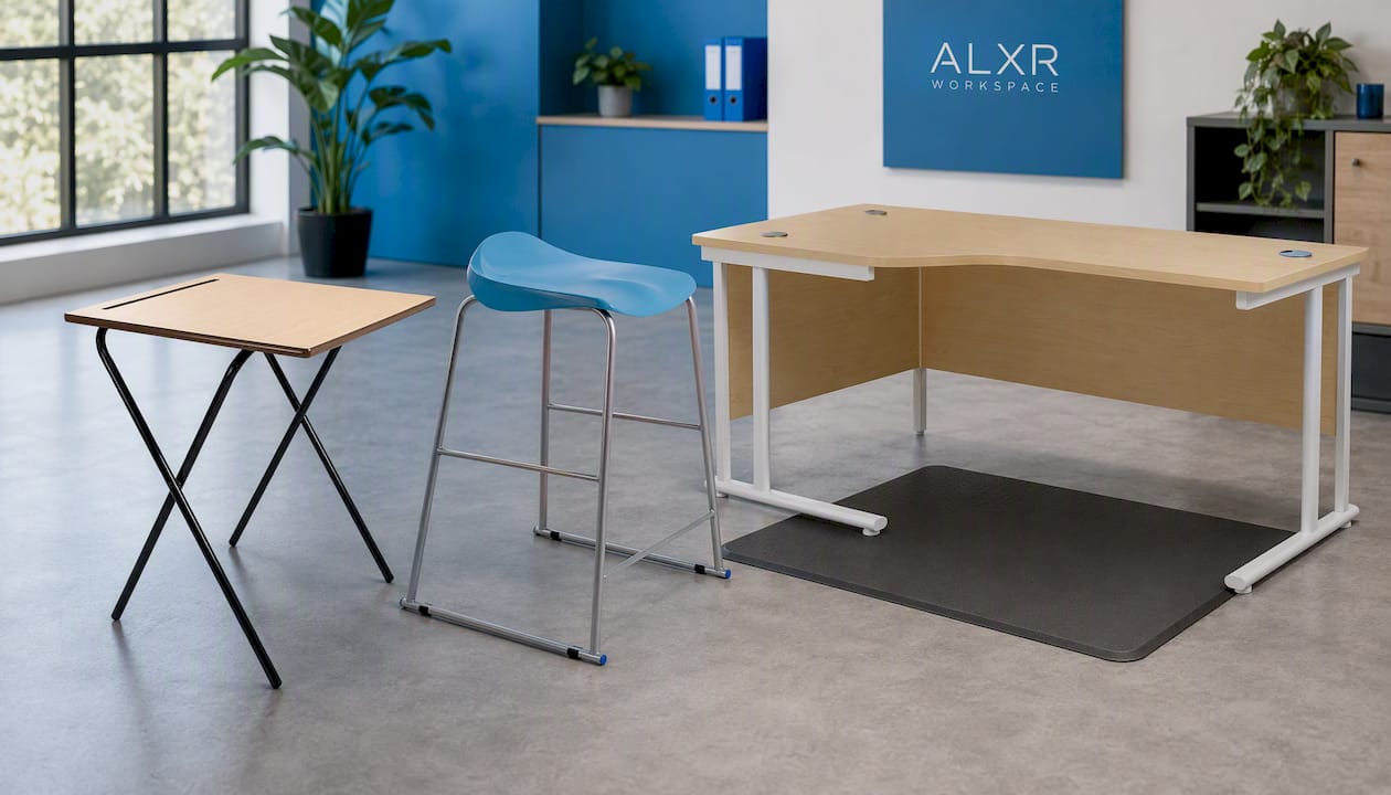 Titan Premium Folding Exam Desk