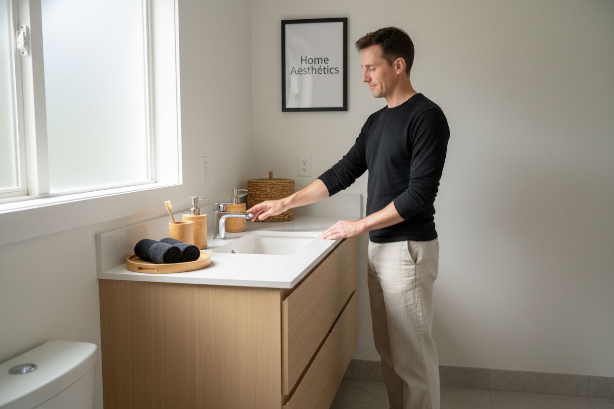 bamboo dispenser bathroom sustainability