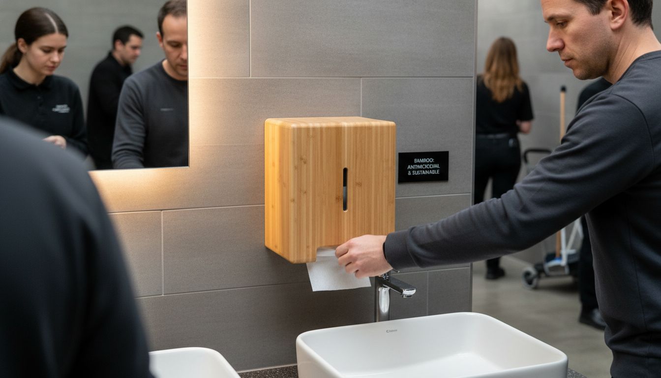 commercial bamboo dispenser