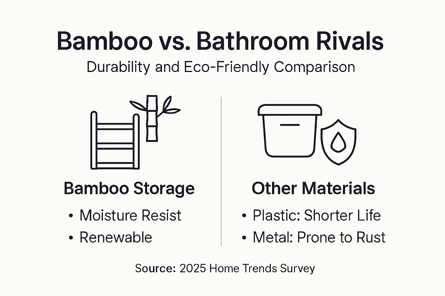 Infographic comparing bamboo storage with alternatives