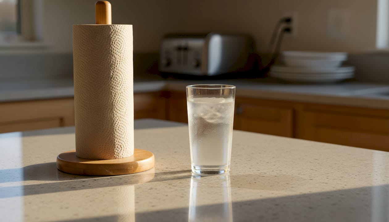 Close-up bamboo holder durability details