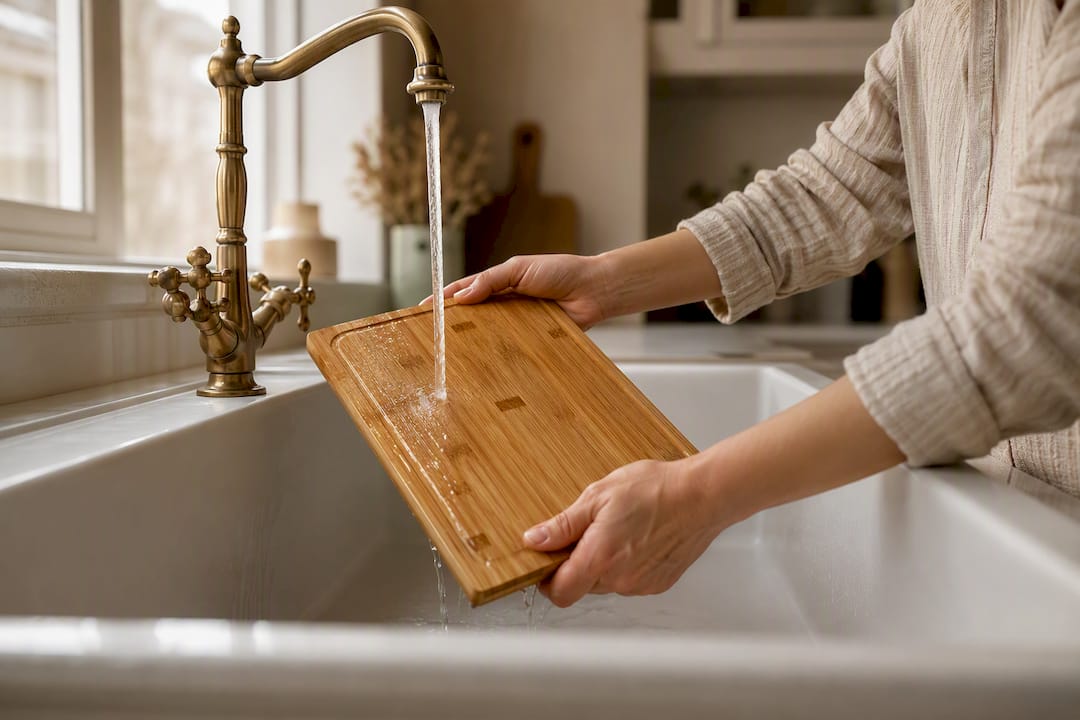 Hands washing rubber composite cutting board