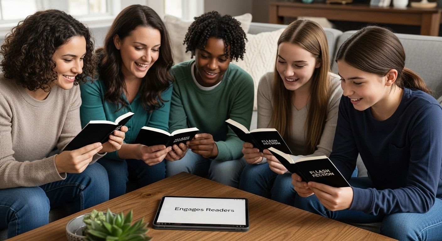 flash fiction group reading