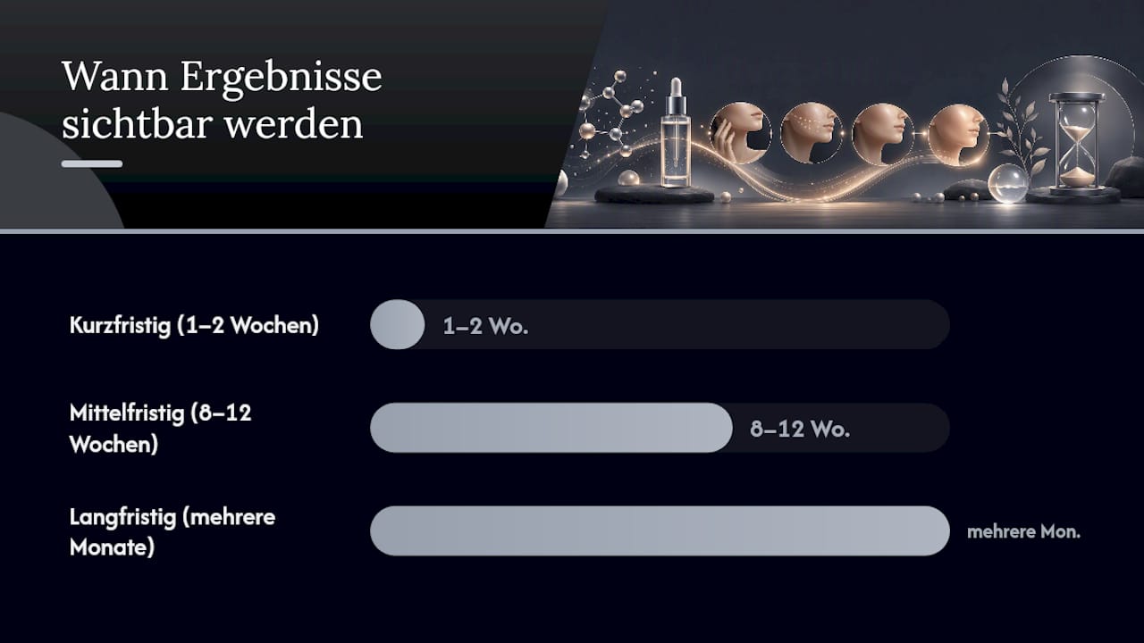Wie lange dauert es, bis du Ergebnisse siehst? — overview diagram
