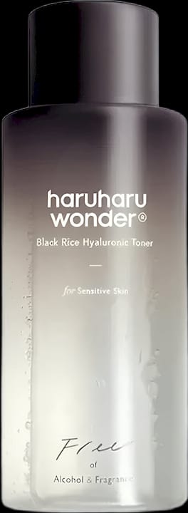 Black Rice Hyaluron Toner für Sensible Haut 150ml – Alkoholfrei, Parfümfrei, Vegan, Cruelty Free, EWG-Green