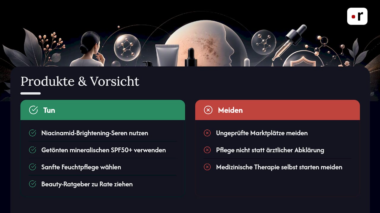 Trova i prodotti giusti per la tua routine per il Melasma — diagramma di panoramica