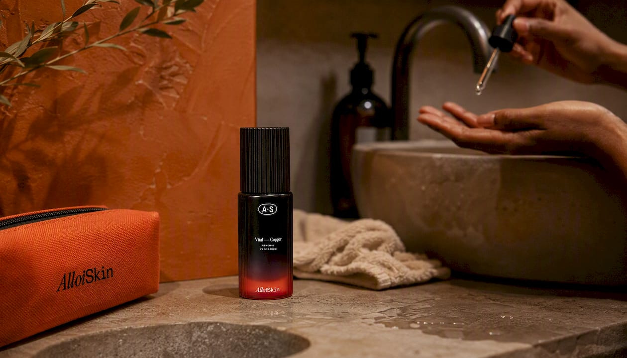 VitalCopper Renewal Face Serum