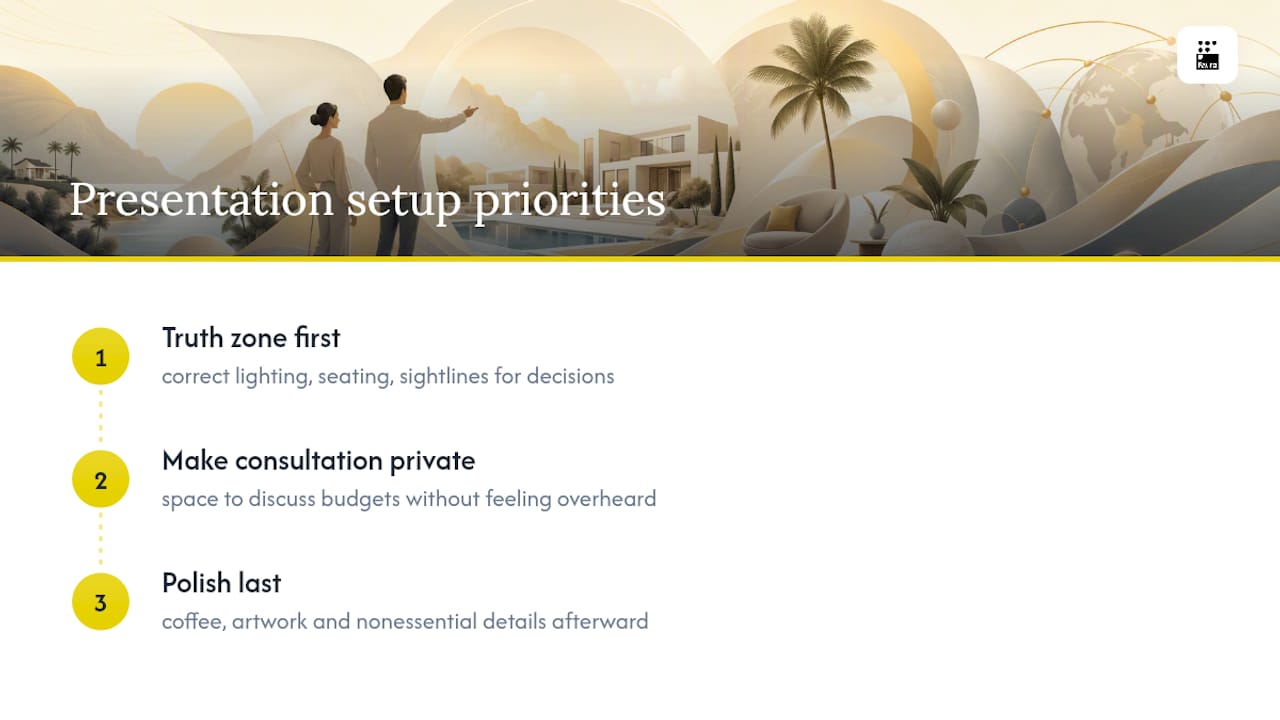The overlooked variable in client presentations — overview diagram