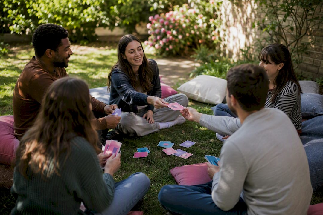 Team passing facilitation game cards