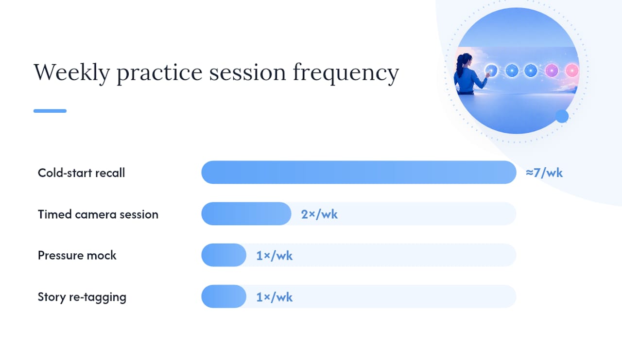 How Should You Rehearse So Answers Survive Under Pressure? — overview diagram