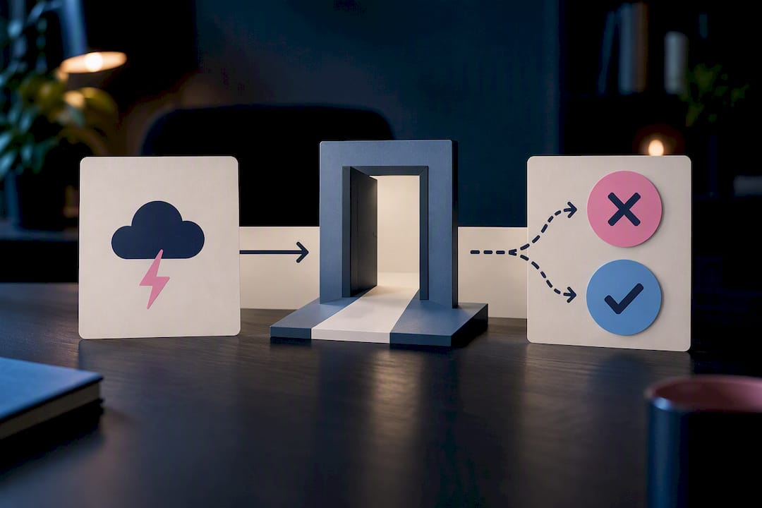 Illustration of testing fear prediction