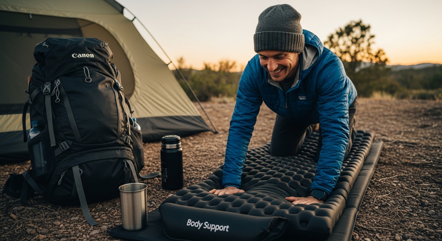 outdoor memory foam support