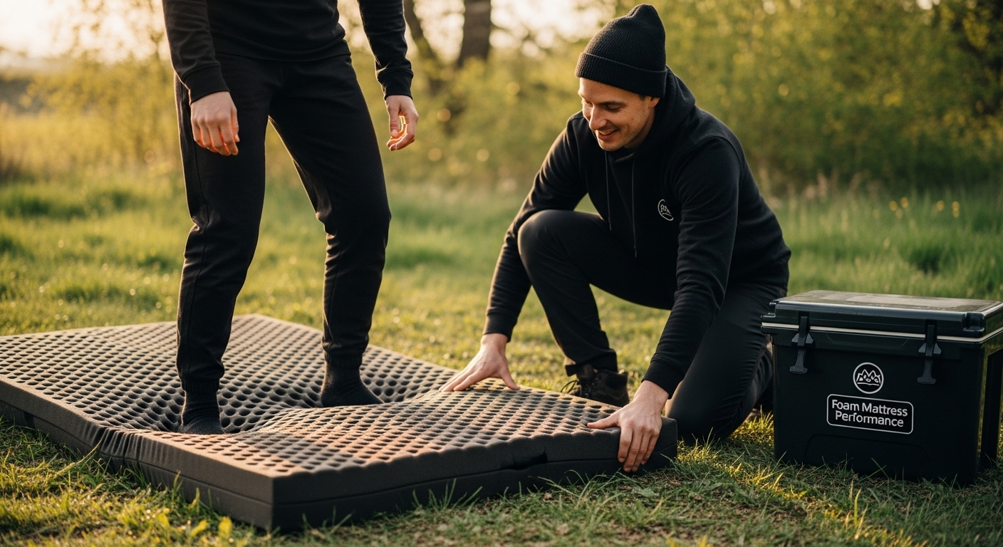 outdoor foam mattress test