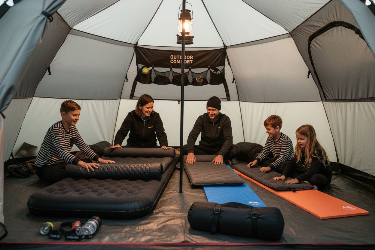 family camping mattress comfort