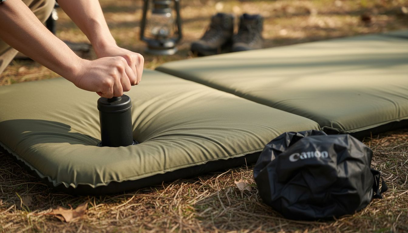 camp mattress inflation