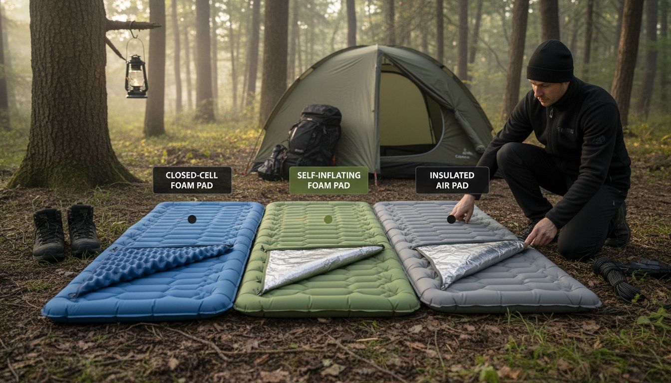 camping mattress types