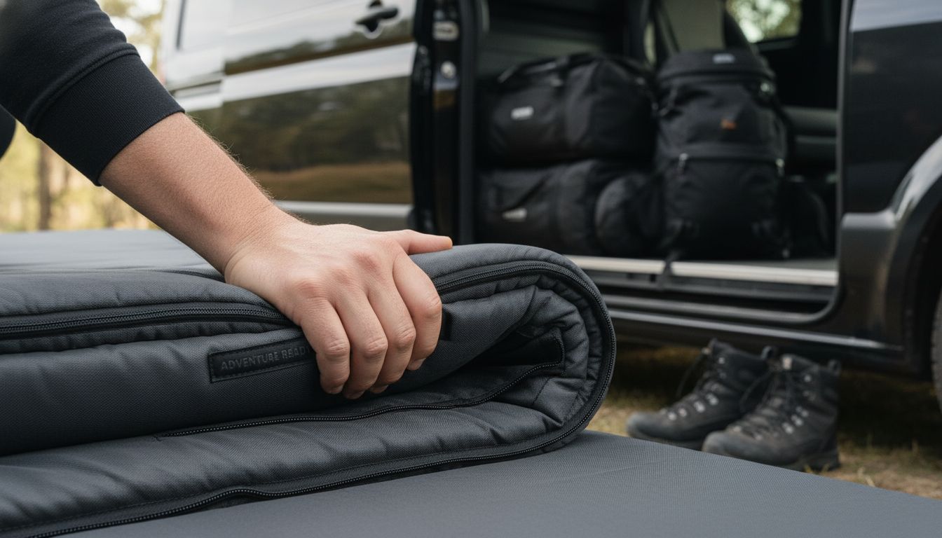 portable mattress details