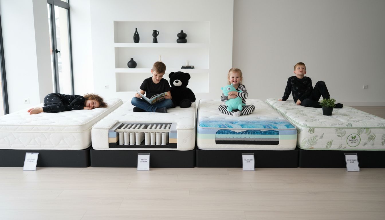 kids memory foam options