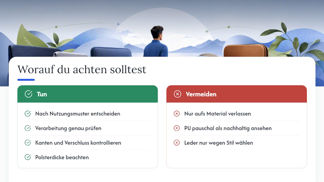 Was die meisten Ratgeber beim Materialvergleich übersehen — overview diagram