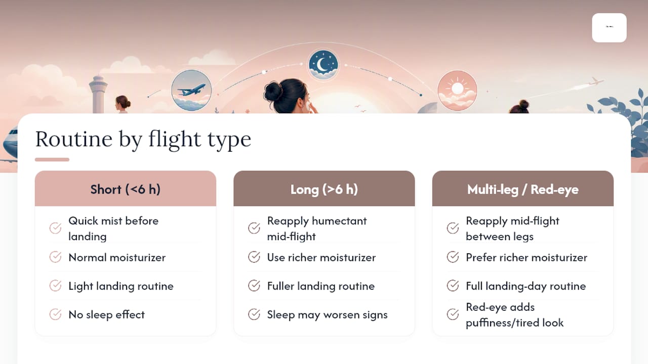 Should You Adjust Your Routine by Flight Length? — overview diagram