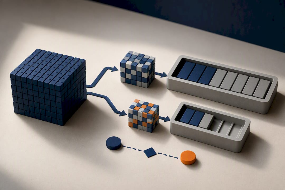 Quantization reducing model memory footprint