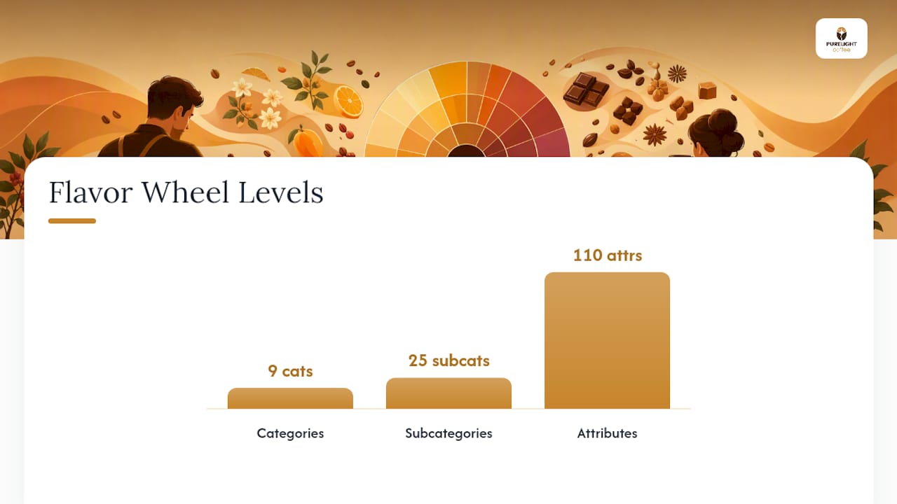 What Coffee Tasting Notes Actually Mean — overview diagram