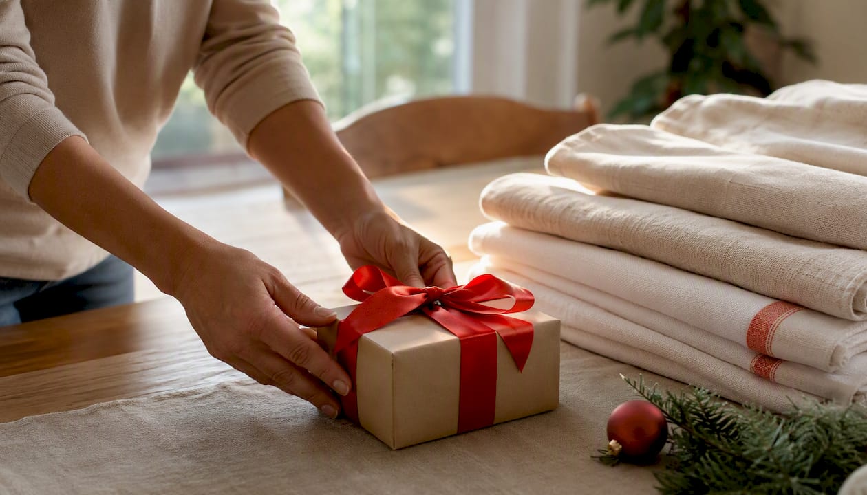 Holiday bonus gift for house cleaner