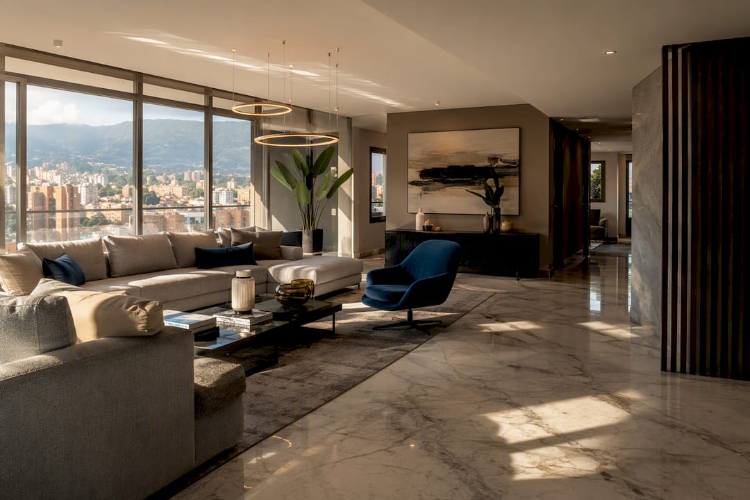 Exclusivo ático de lujo con impresionantes vistas a la ciudad