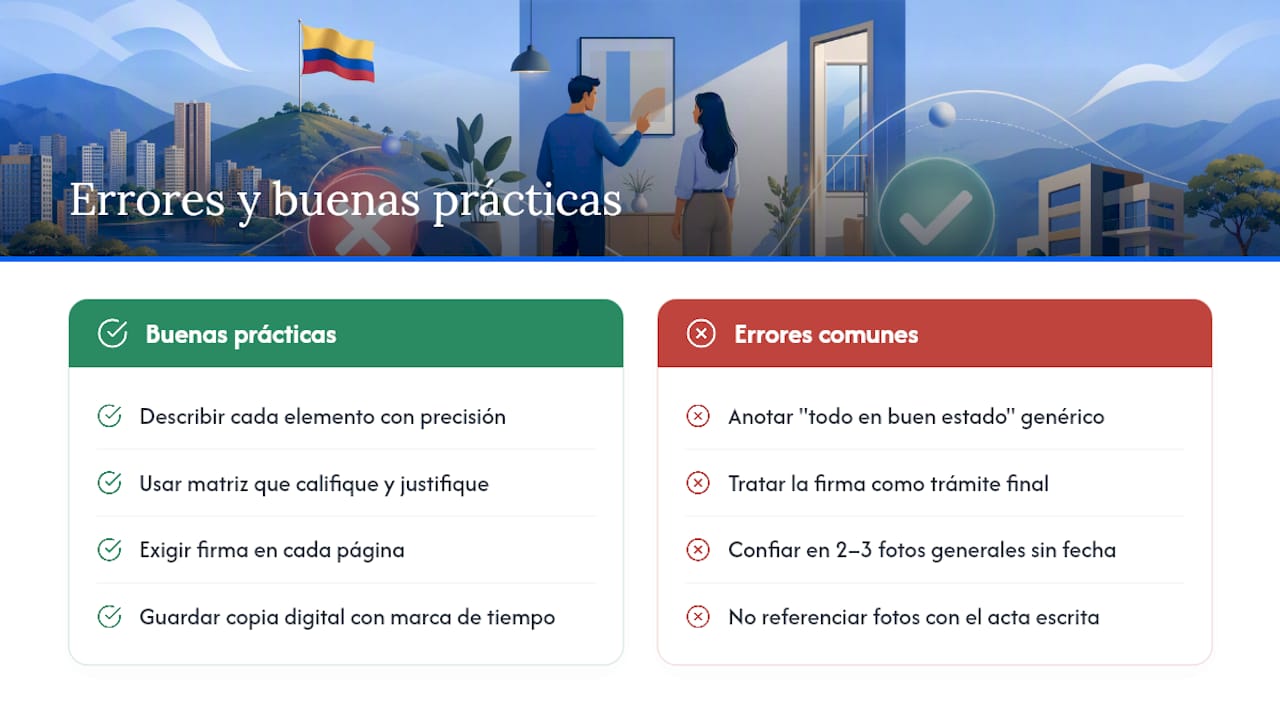 Errores frecuentes y buenas prácticas desde la experiencia editorial — overview diagram